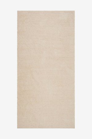 KM Home - Bomuldstæppe Falsterbo - Beige - Bomulds- & kludetæpper - 75X150 - Fra Homeroom