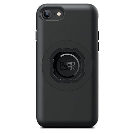 Smartphonefodral - Quad Lock - MAG - iPhone SE (2:a/3:e Gen) - Svart - Mjuk - Stötsäker