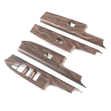 Vindusglassløftknappdeksel for Toyota Bz4x 22-23 Mahogni IFU