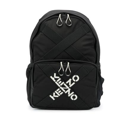 Kenzo, Backpacks Zwart, Heren, Maat:ONE Size