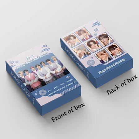 55st/kartong Kpop SWEET VENOM PhotoCards Album ORANGE BLOOD lomo-kort Grattis på 3-årsdagen fotokort