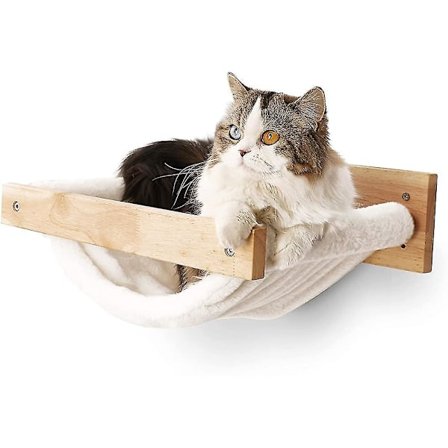 Katteseng, katte hengekøye veggmontert stor katter hylle - moderne senger og abborer