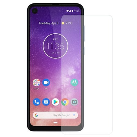 2-Pack Motorola One Vision Härdat Glas Skärmskydd 0,3mm