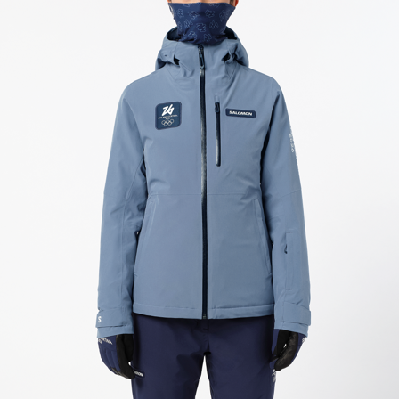 Salomon - Giacche Gold Highland Jkt W - Flint Stone