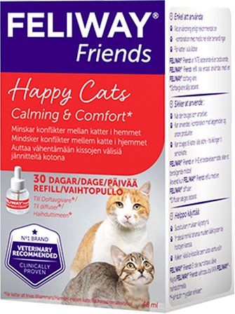 Feliway Friends Refill 48 ml, Tøj & Bolig, Tilbehør Til Kæledyr, Øvrigt