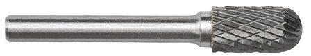 PELA 76932 Hårdmetalfil roterende, rulle-rund-formet 10 mm, Maskintilbehør & forbrugsvarer
