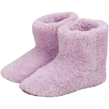 USB-opvarmede sko, fodvarmere, varmesko, plys varme sko, høje elektriske varmesko