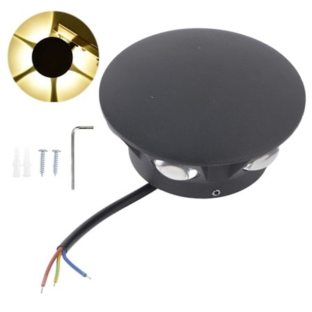 Mini Svampe LED Væglampe Seks Sidet Aluminium Dekorativ Lampe til Hjem og Hotelhaller