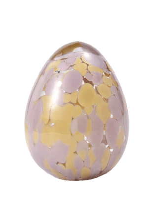 Åhléns Home Dekorationsägg DOTS 9 cm Inredningsdetaljer Flerfärgad ONESIZE