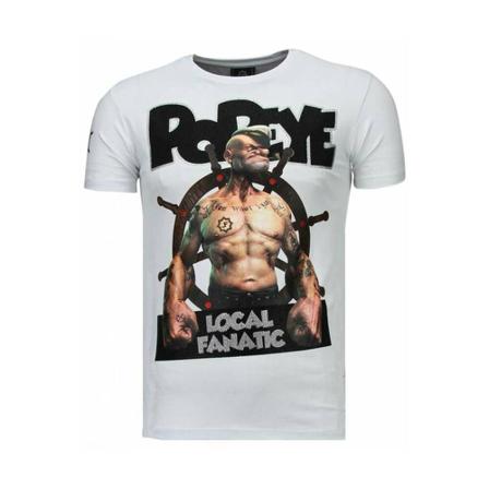 Local Fanatic - T-shirts - Vit - Herr - Storlek: M, Herr, Storlek: M