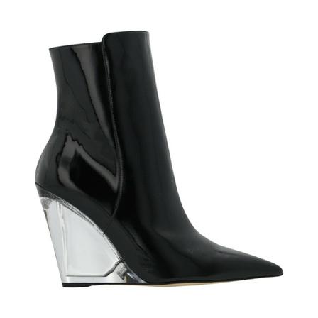Stuart Weitzman Lucite heeled ankle Laarzen , Zwart , Dames , Maat: 38 EU Sleehakken