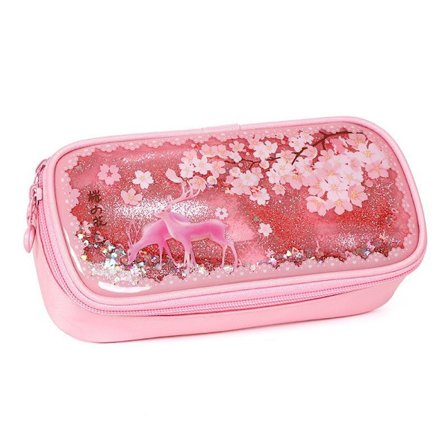 Cartoon Sakura Quicksand Pennfodral Hjort Stationery Pennfodral