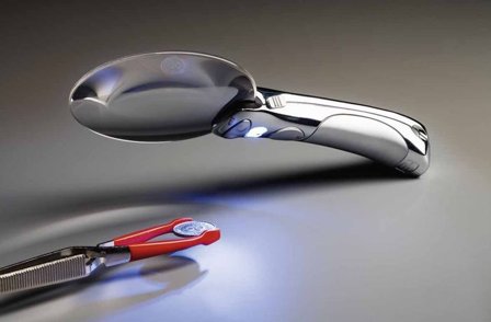 LED-lys lup uden kant