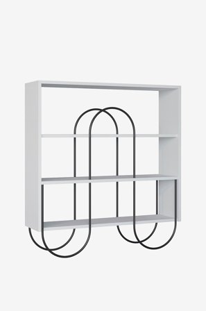 Homitis - Reol Norfolk - Hvid - Bogreoler - Fra Homeroom