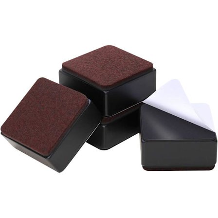 1,2" Møbelforhøjere i Kulstofstål, 2,4" Møbelforhøjere i Kulstofstål