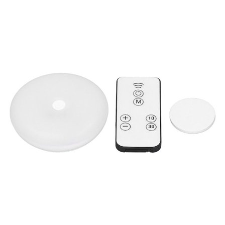 LED vägglampa nattlampa rund mjukt varmt ljus 3W LED KLB