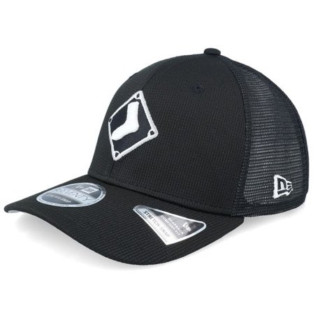 New Era - MLB Svart trucker Keps - Chicago White Sox MLB Batting Practice 9SEVENTY Black/White Trucker @ Hatstore