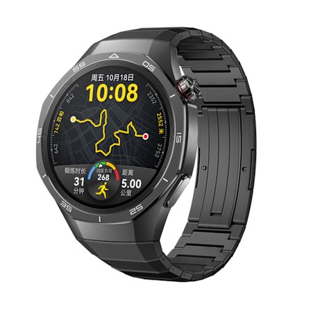 Titanium Klockarmband för Huawei GT5 Pro Black