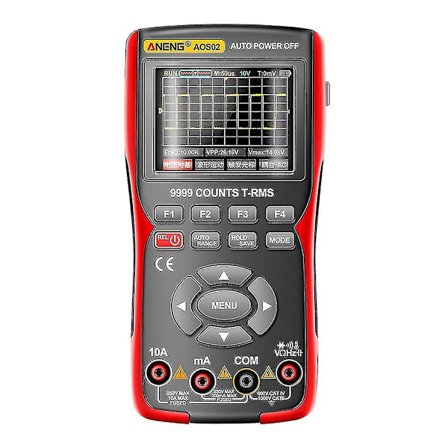 Aos02 2 i 1 Digital Oscilloskop Professionel Transistor Test Multimeter 48ms/s Samplehastighed Professionel 10mhz