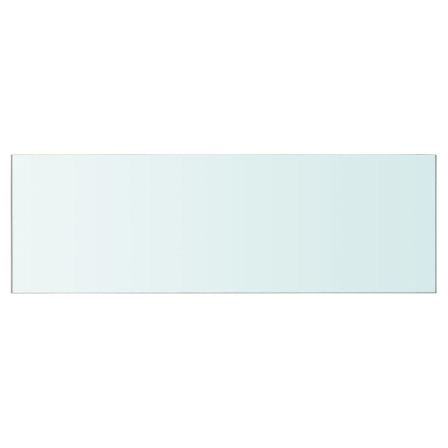 Vidaxl Hyllplan Glas Genomskinlig 90x30 Cm Transparent