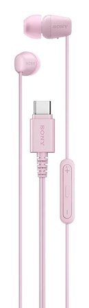 Sony IER-EX15CP USB-C Wired Earbuds with Mic Pink