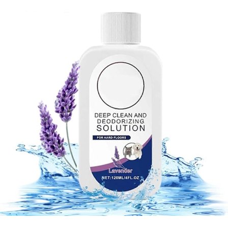 120 ml rengjøringsløsning med lavendelduft, gulvrengjøringsvæske, påfyll av rengjøringsløsning, kompatibel med alle robotstøvsugere med moppefunksjon 