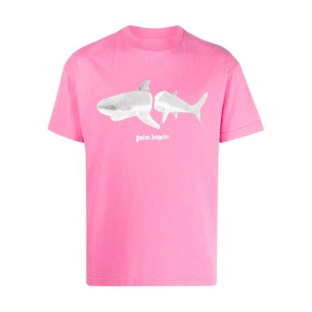 Palm Angels - T-shirts - Rosa - Herr - Storlek: L, Herr, Storlek: L