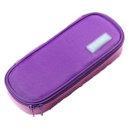 Suuri kynäkotelo Heavy Duty Suuri kapasiteetti Kynälaukku Violetti KLB