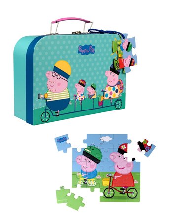 Barbo Toys | Peppa Pig Suitcase With A Puzzle | ONE SIZE