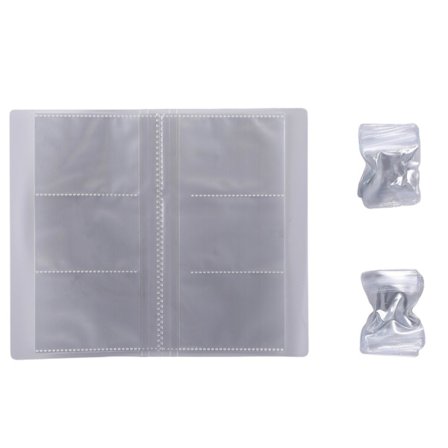 PVC Klar Smykke Anti-oksidasjon Glidelåspose, Smykke Ørepynt Organiseringsbokpose, Smykkebok (84 Cel