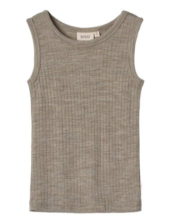Wheat | Wool Silk Singlet Iggy | 110