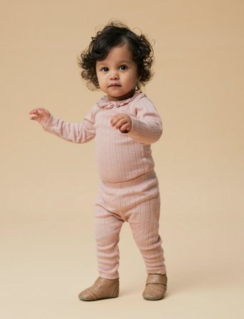 Lil'Atelier Nbfrachel Nis Ls Slim Body Lil Noos - Pink - 74