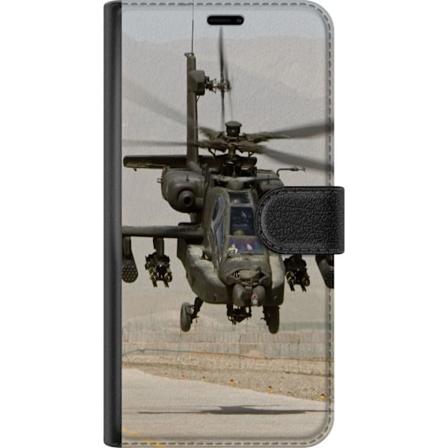 Samsung Galaxy S24 FE Lommeboketui AH-64 Apache Attack Helicop
