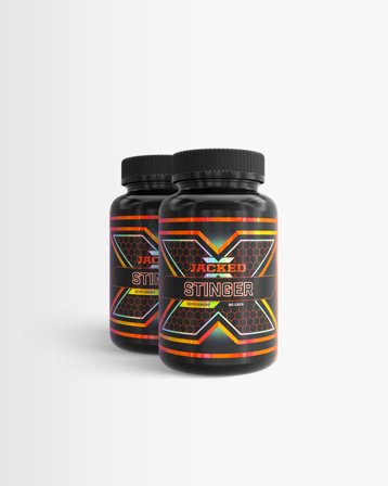 Testosteronhöjare - 2 x 90 kapslar - Jacked Stinger - Testobooster