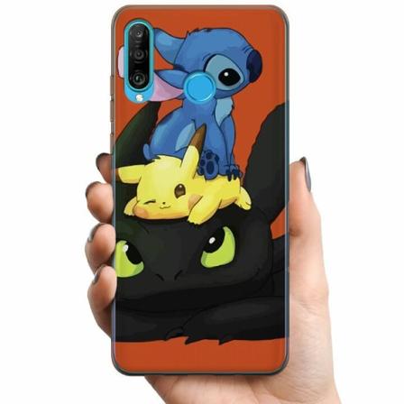 Huawei P30 Lite Tpu Mobilskal Lilo And Stitch