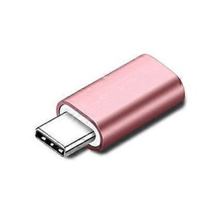 8-Pin Lightning Hona till USB-C Type-C Hane Adapter Konverterare Stödjer Laddning och Synkronisering
