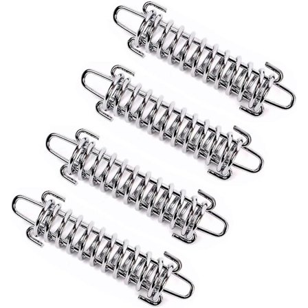 4 st Tältfjäderspännen, Tunga rostfria spännare för markiser, presenningar, tält, trådställtillbehör