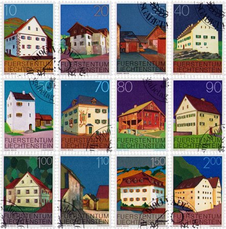 Liechtenstein 1978 - MICHEL 694-705 - Stemplet