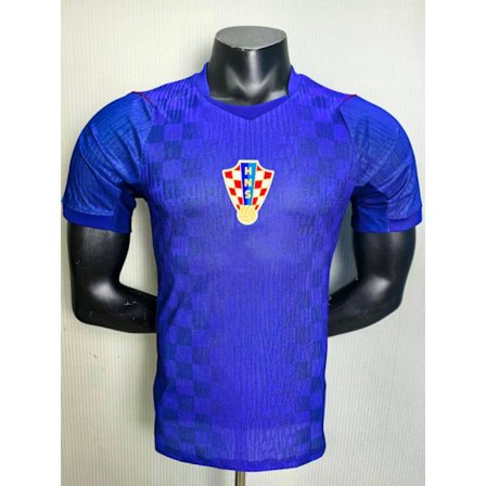 2026 National Football Team Hjemmebanetrøje Spiller T-shirt S-3XL. Kroatien udebanekamp