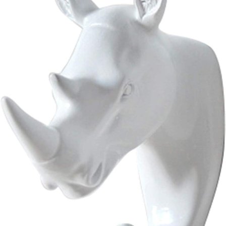 Klesheng, dyrehode veggdekorasjon for, hvit veggdekorasjon KLB