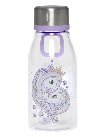 Drinking Bottle 400 Ml, Unicorn Princess Home Meal Time Purple Beckmann Of Norway