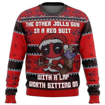 HEYYEYA HE-MAN Grim Juletrøje Gave Julemand Pullover Herre 3D Sweatshirt og Efterår/Vinter Toptrøjer til Mænd EL1159