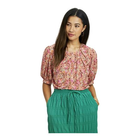 IN Front, Blouses Roze, Dames, Maat:S,polyester,print