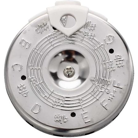 Gitar Bass Stemmestemmer 13 Tone Pitch Pipe F-F Stemmer med Etui