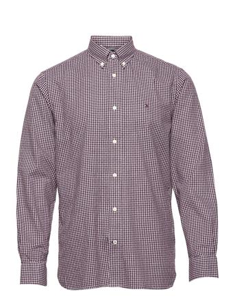 Cotton Cashmere Chk Dobby Shirt Patterned Tommy Hilfiger