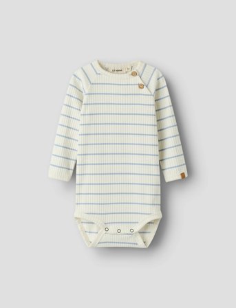 Lil'Atelier Nbmkail Ls Slim Body Lil Noos - Cream - 86