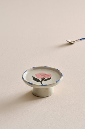 Jotex - Serveringsfat ø 13 Cm Naturvit/multi - BOTANIC - Kjøp Brett & serveringsfat hos Jotex