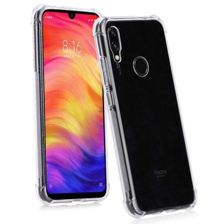 Xiaomi Redmi Note 7 stødabsorberende silikoneskal Shockr Transparent
