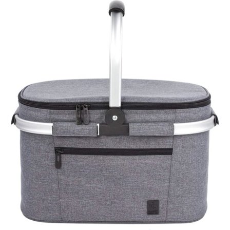 Utendørs piknikkurv bilisolasjonspose sammenleggbar Oxford-stoff handlekurv fruktkurv ispakke 2 personer piknikkurv