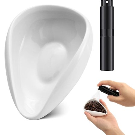 Kaffebønne Doseringskop Sæt - Målebakke & Sprayflaske til Espresso